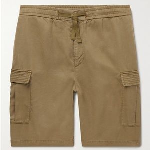 OFFICINE GÉNÉRALE Jay Garment-Dyed Lyocell Drawstring Shorts